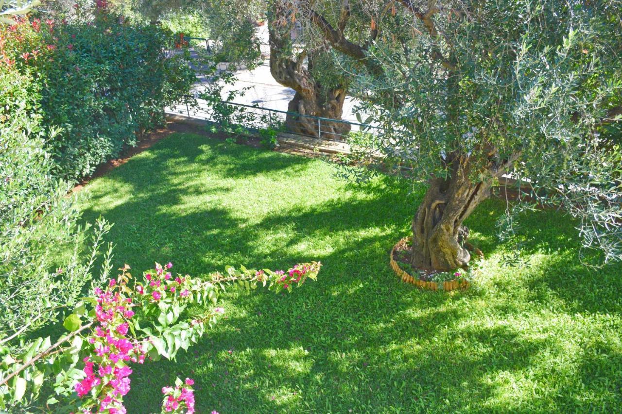 Pebbles And Sea At Barbati With Shared Pool Apartment Exterior foto
