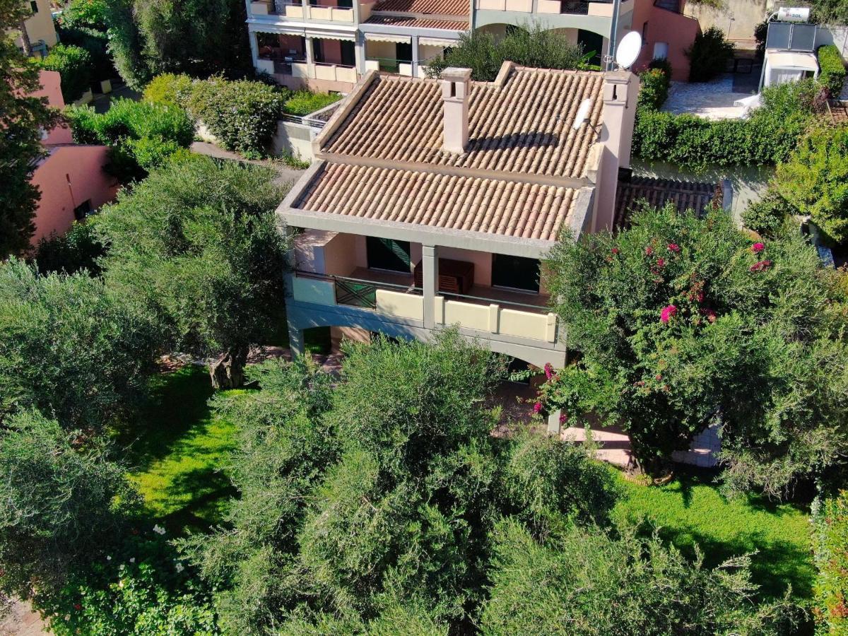 Pebbles And Sea At Barbati With Shared Pool Apartment Exterior foto